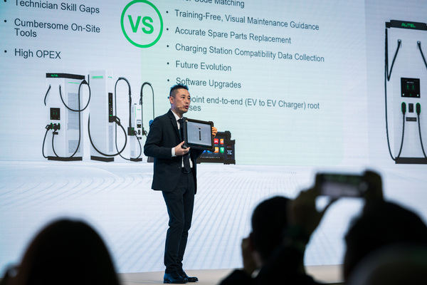 Cai Ting, CEO of Autel Energy Europe, introduces MaxiCare